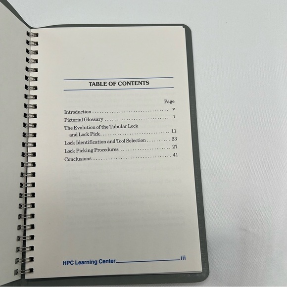 5 Locksmith Education HTC Learning Center Steve Spiwak Books - Picture 12 of 12